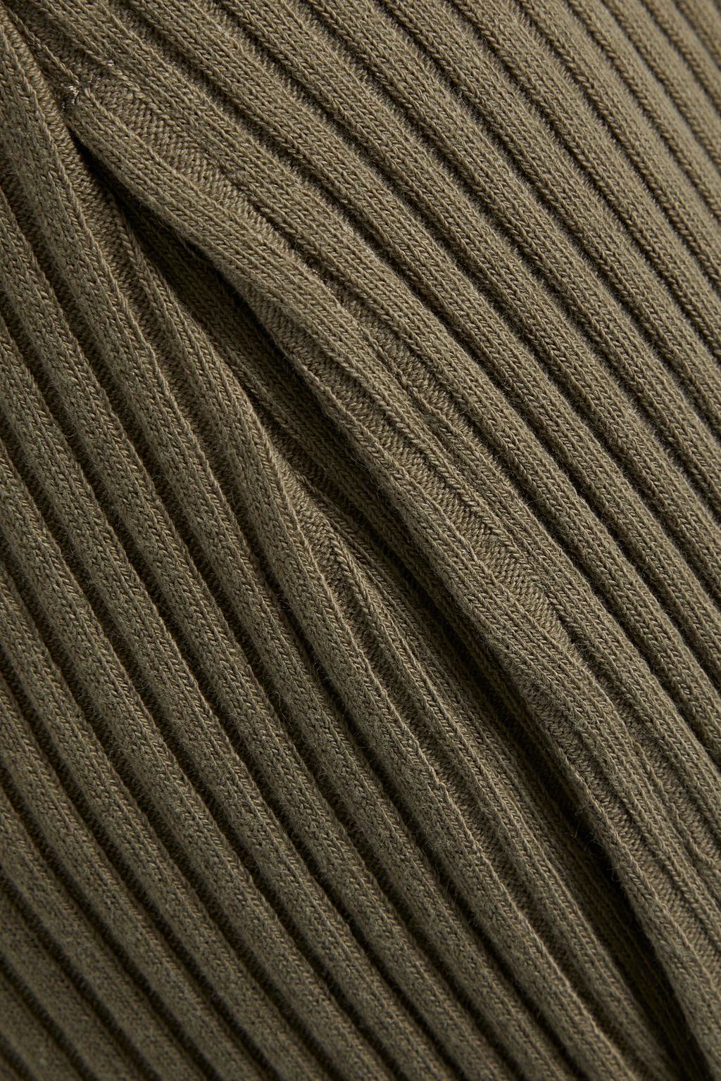 THE RANGE Ribbed-paneled cotton-blend track pants