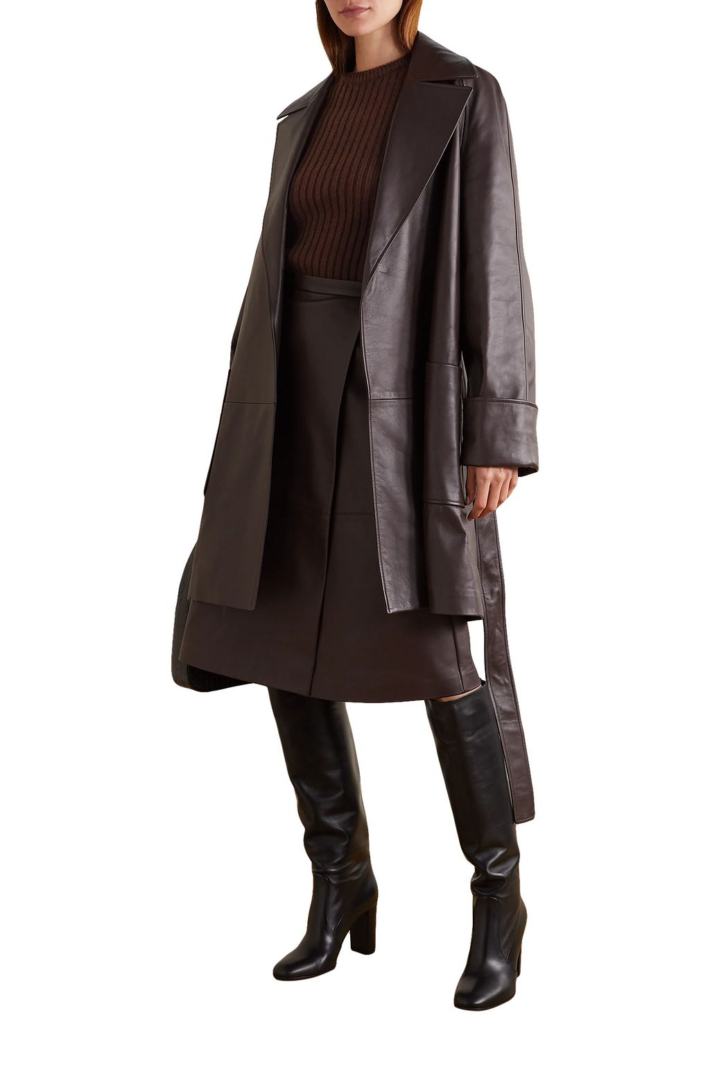MICHAEL KORS COLLECTION Ribbed cashmere-blend sweater