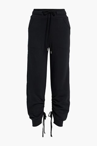 ruched track pants