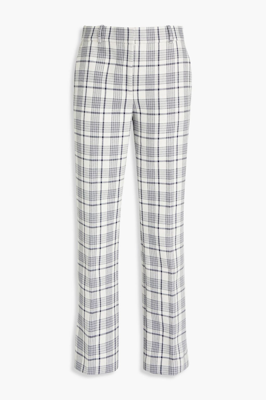 TORY BURCH Checked jacquard straight-leg pants | Sale up to 70% off | THE  OUTNET