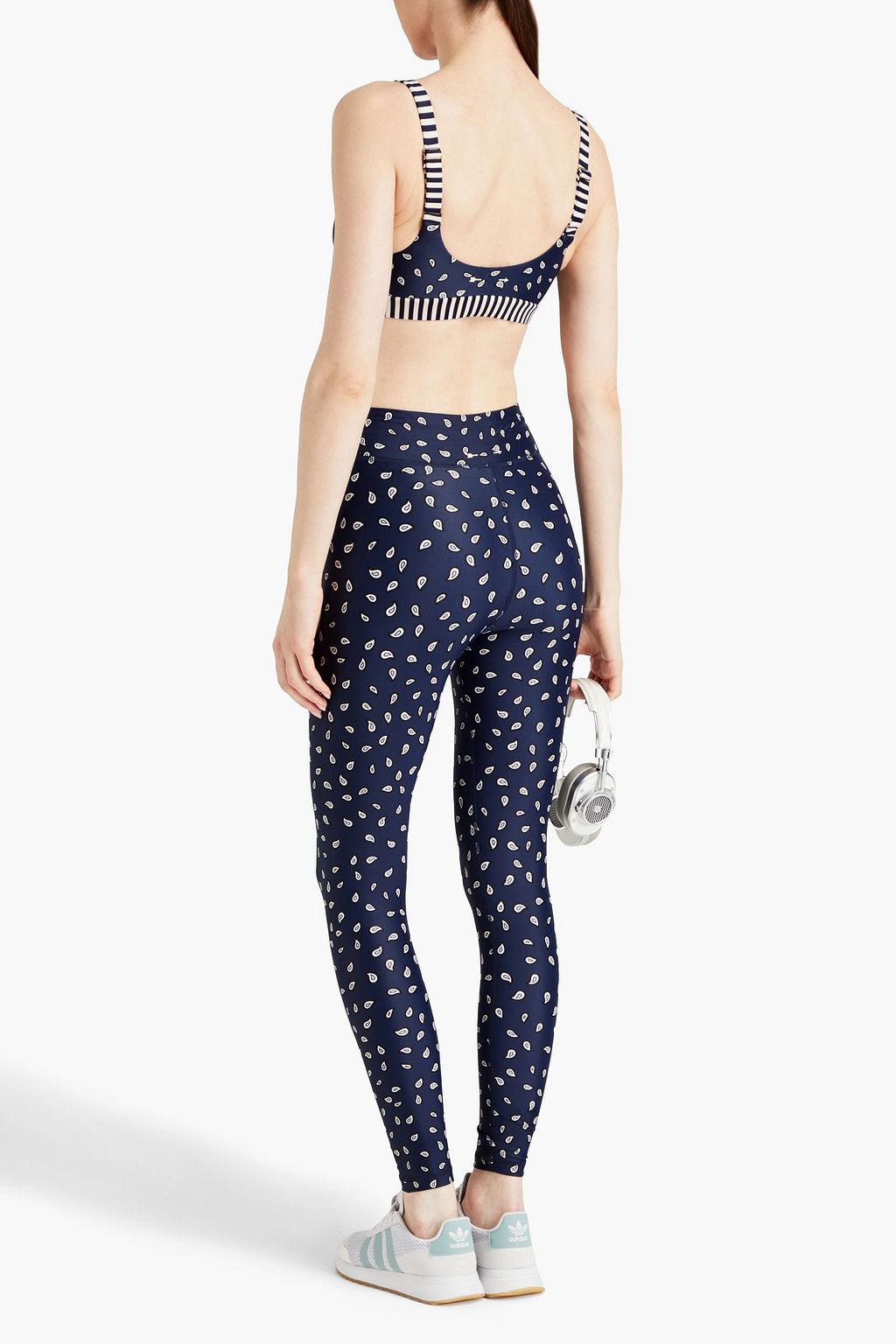 THE UPSIDE Ditsy Paisley printed stretch leggings