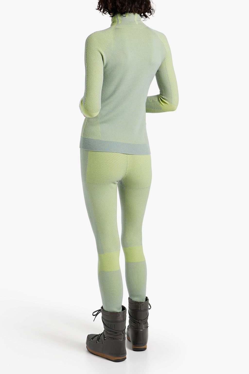 HOLDEN Airwarm jacquard-knit merino wool-blend base layer