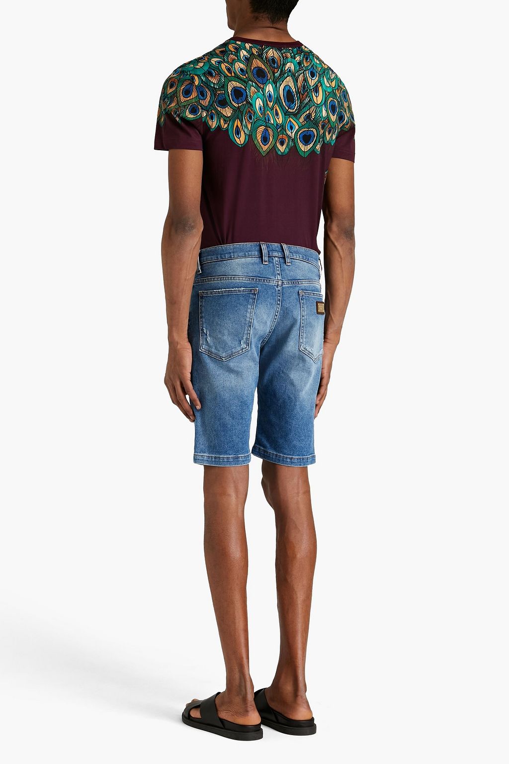 DOLCE & GABBANA Printed cotton-jersey T-shirt