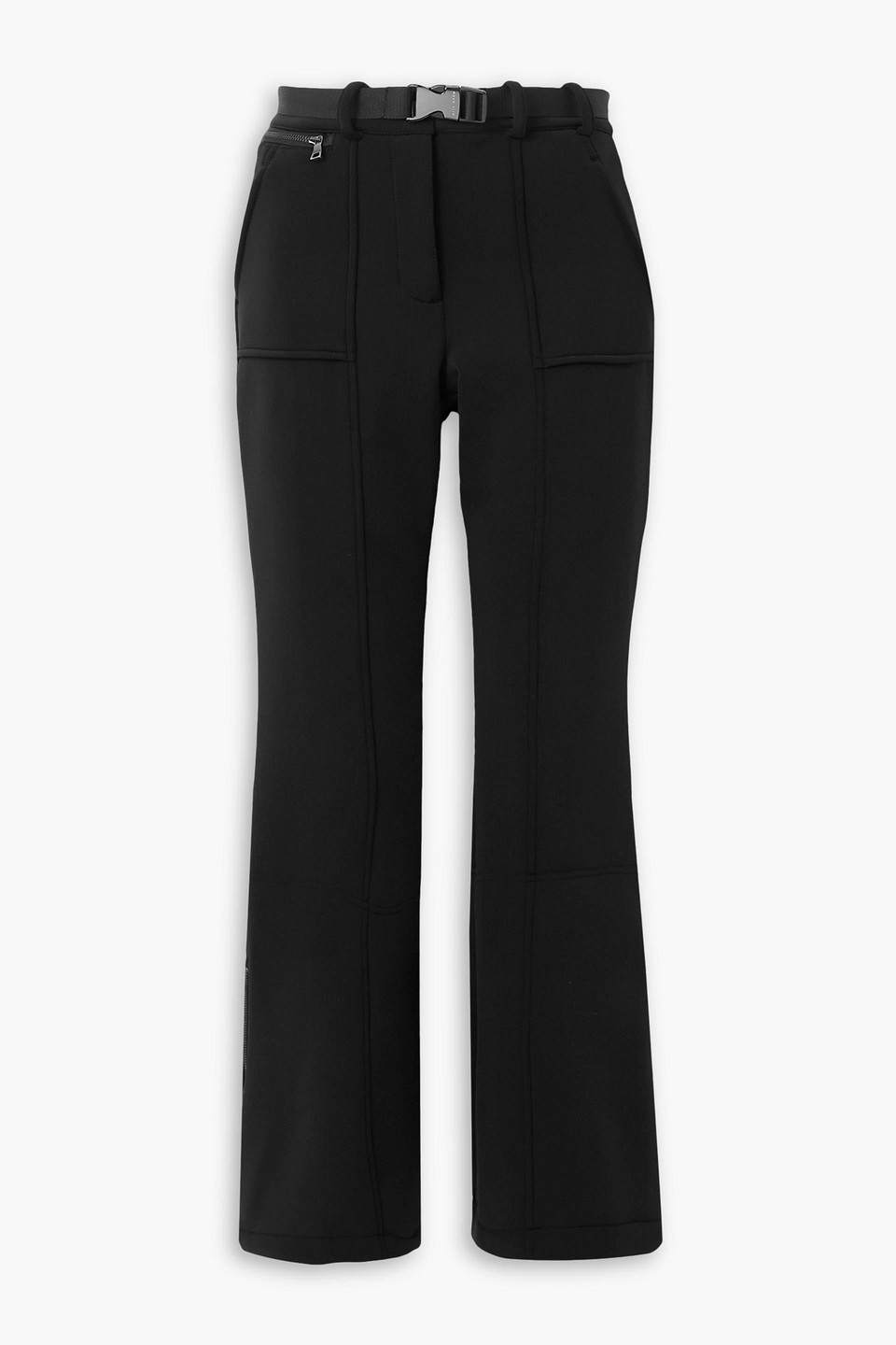 Erin Snow Zola Belted Fleece Lined Snow Pants In Black