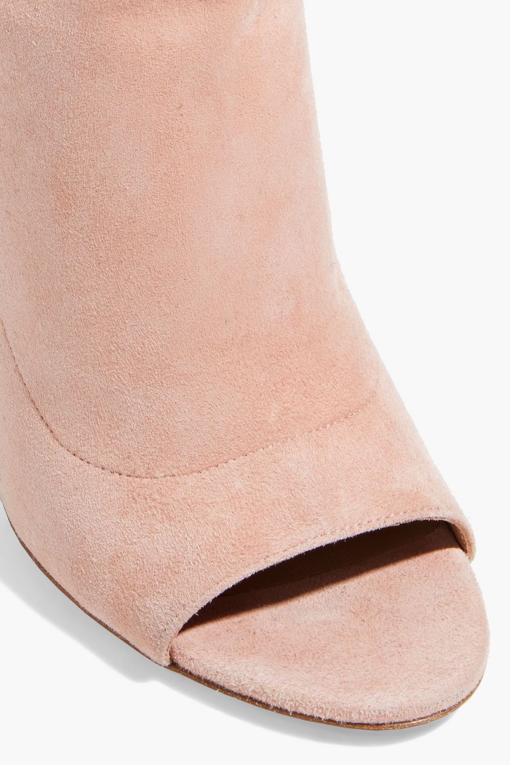 AQUAZZURA Touché 105 suede ankle boots