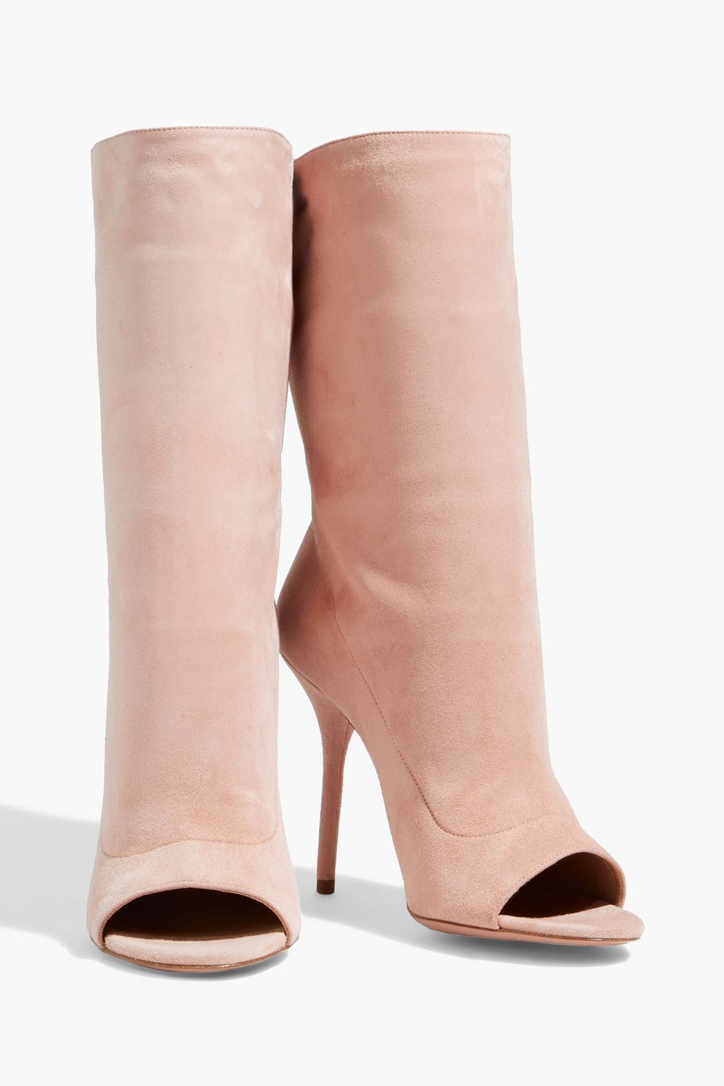 AQUAZZURA Touché 105 suede ankle boots