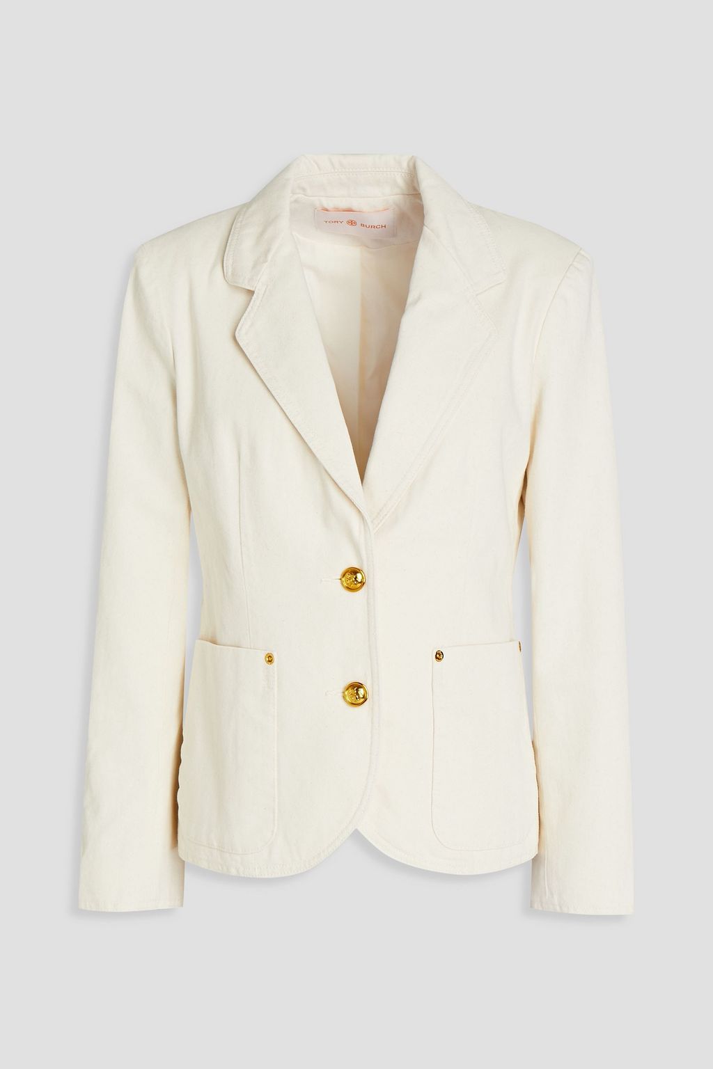 tory burch white denim
