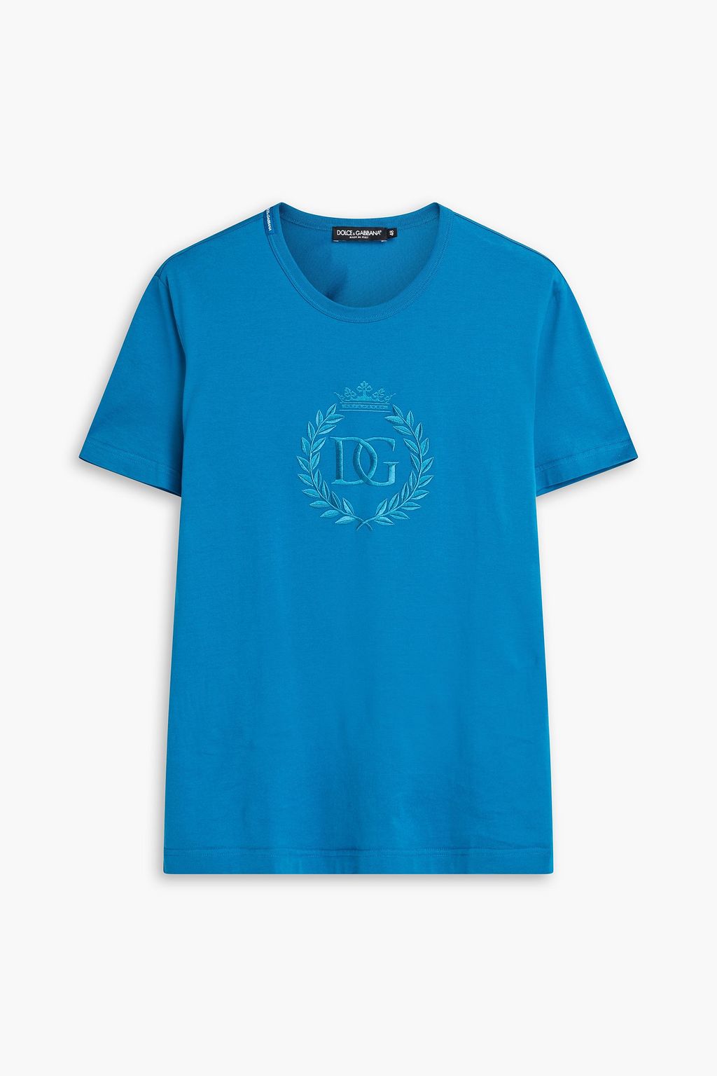 DOLCE & GABBANA Embroidered cotton-jersey T-shirt | Sale up to 70% off | THE OUTNET DOLCE & GABBANA Embroidered cotton-jersey T-shirt | Sale up to 70% off | THE OUTNET
