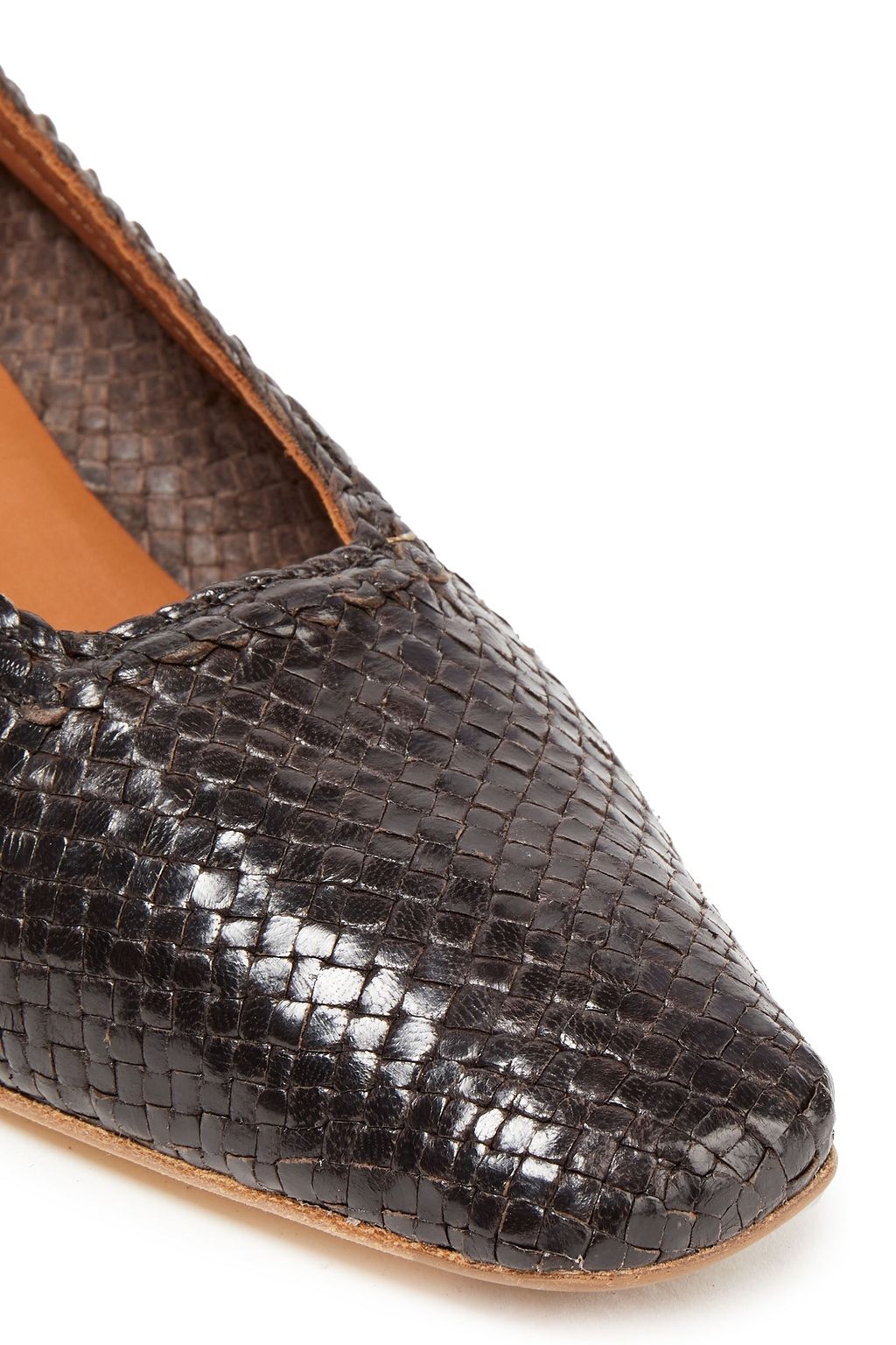 MIISTA Eivissa woven leather pumps