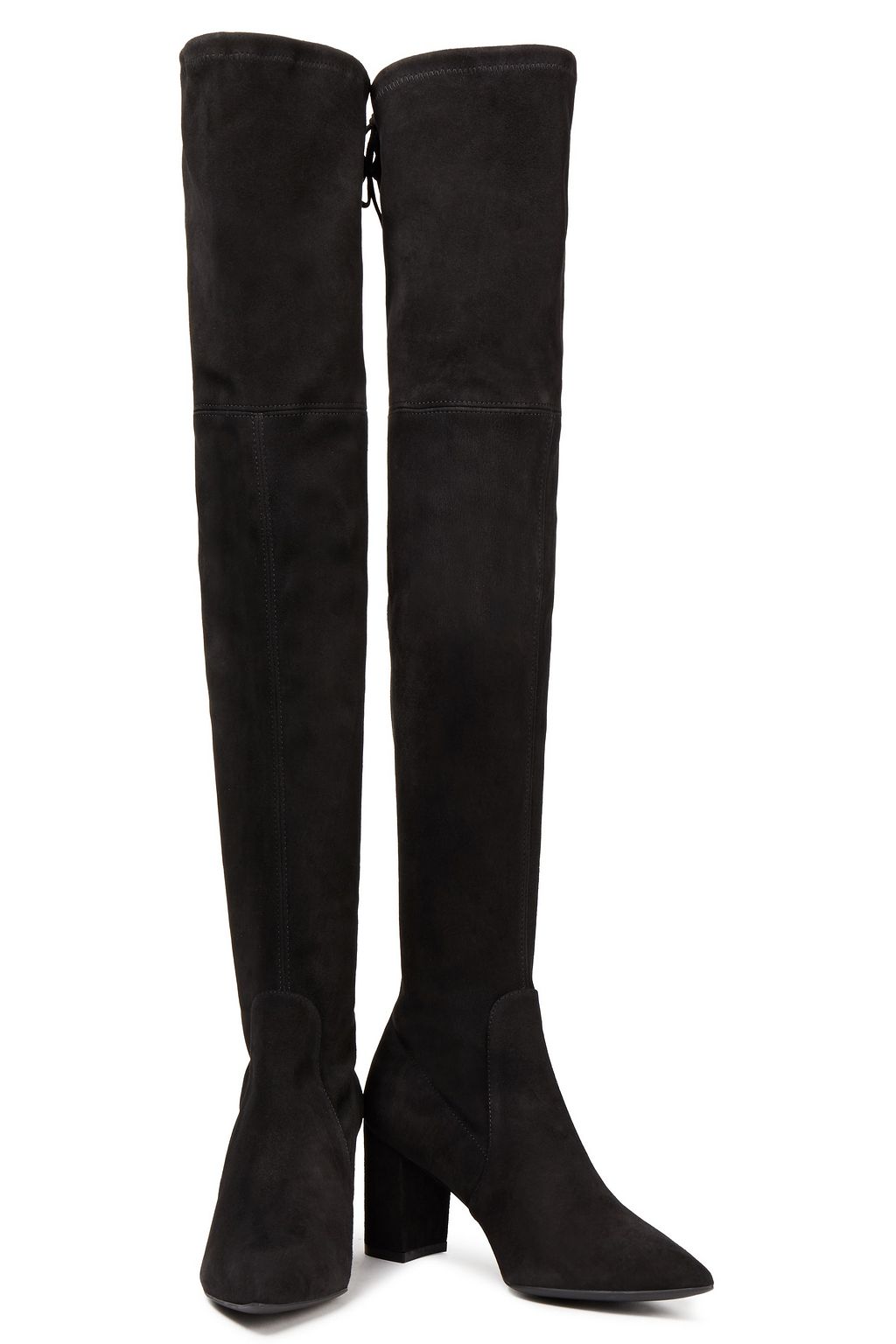STUART WEITZMAN Lesley suede thigh boots