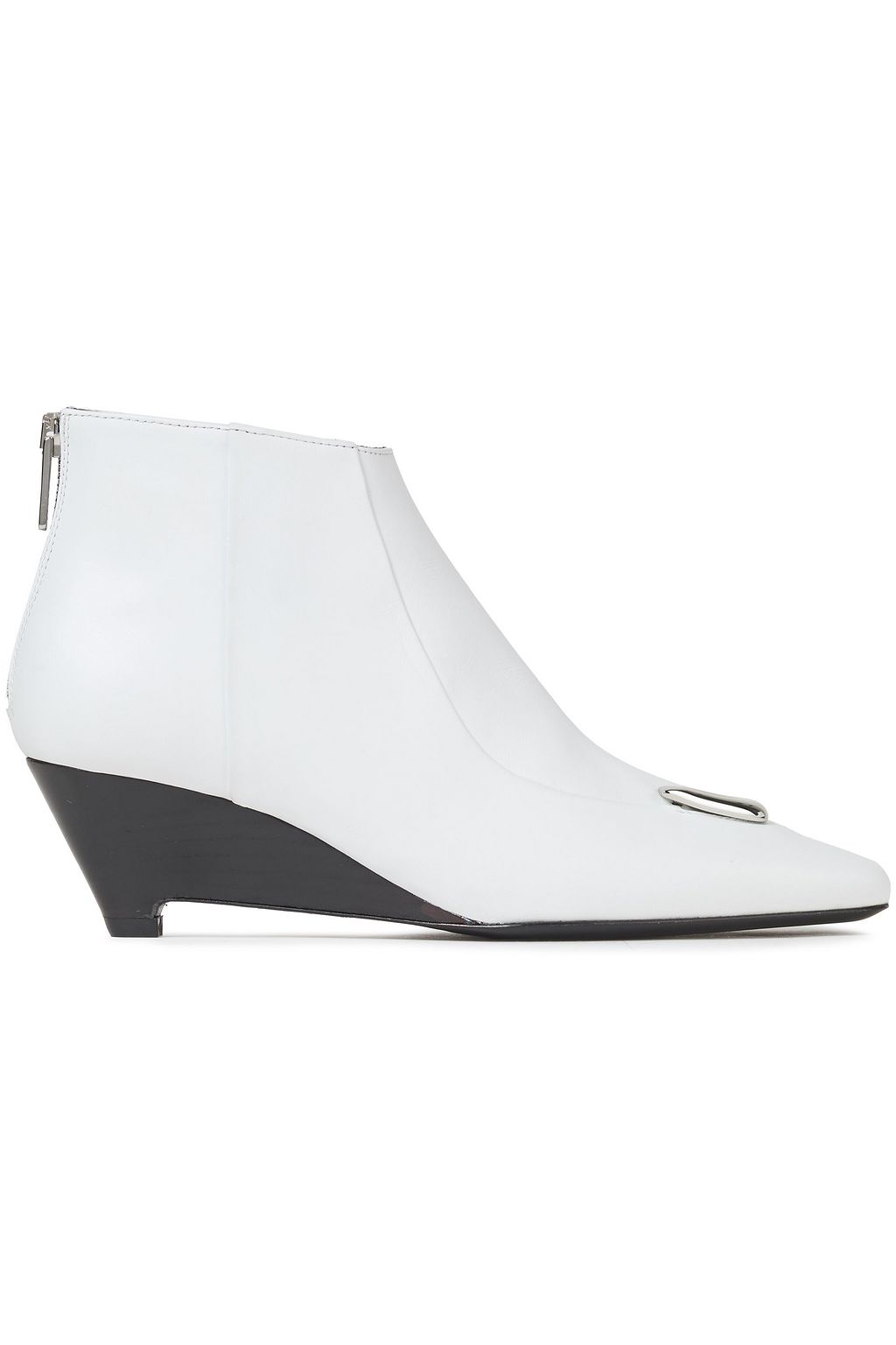alexander mcqueen embellished leather ankle boots