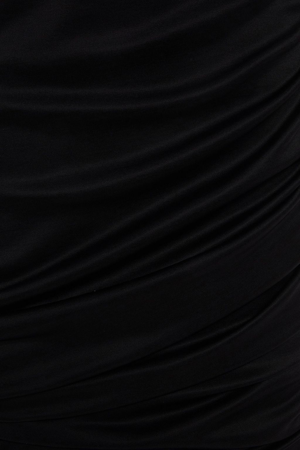 BOUTIQUE MOSCHINO Gathered satin-jersey dress