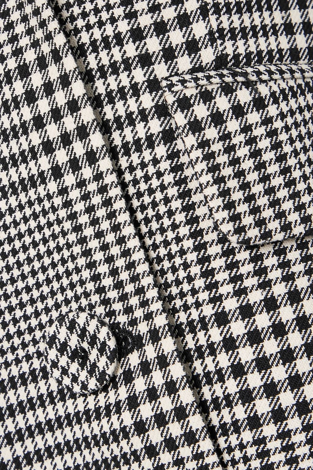 ERDEM Albert double-breasted paneled printed cotton-blend coat
