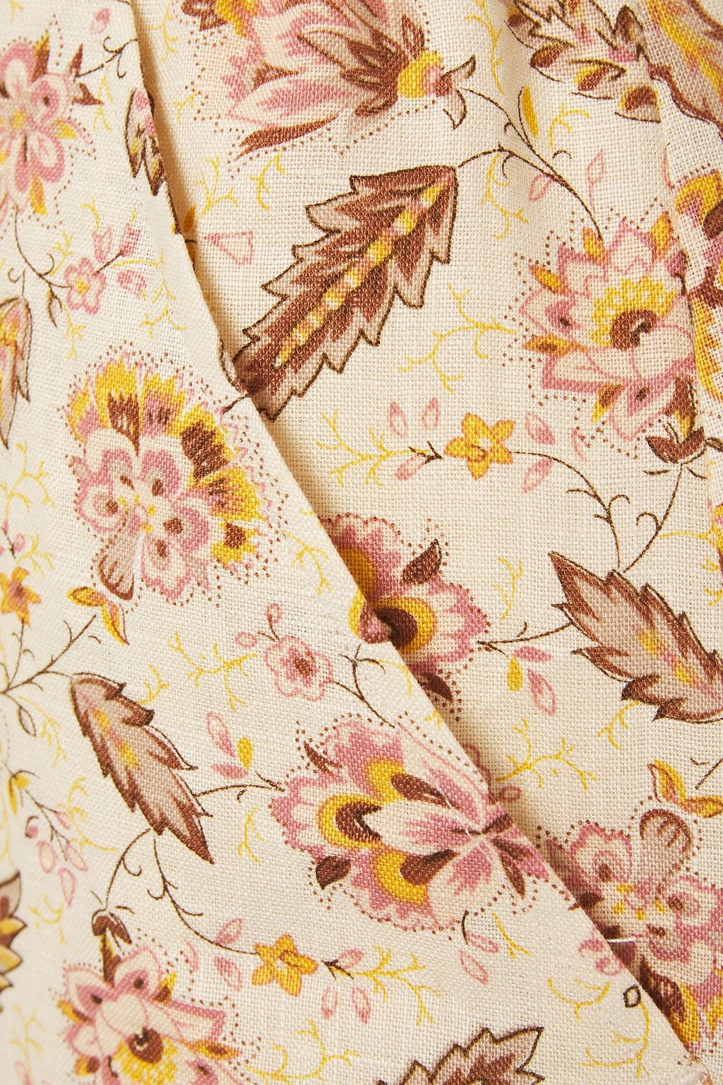VANESSA BRUNO Nova printed linen dress