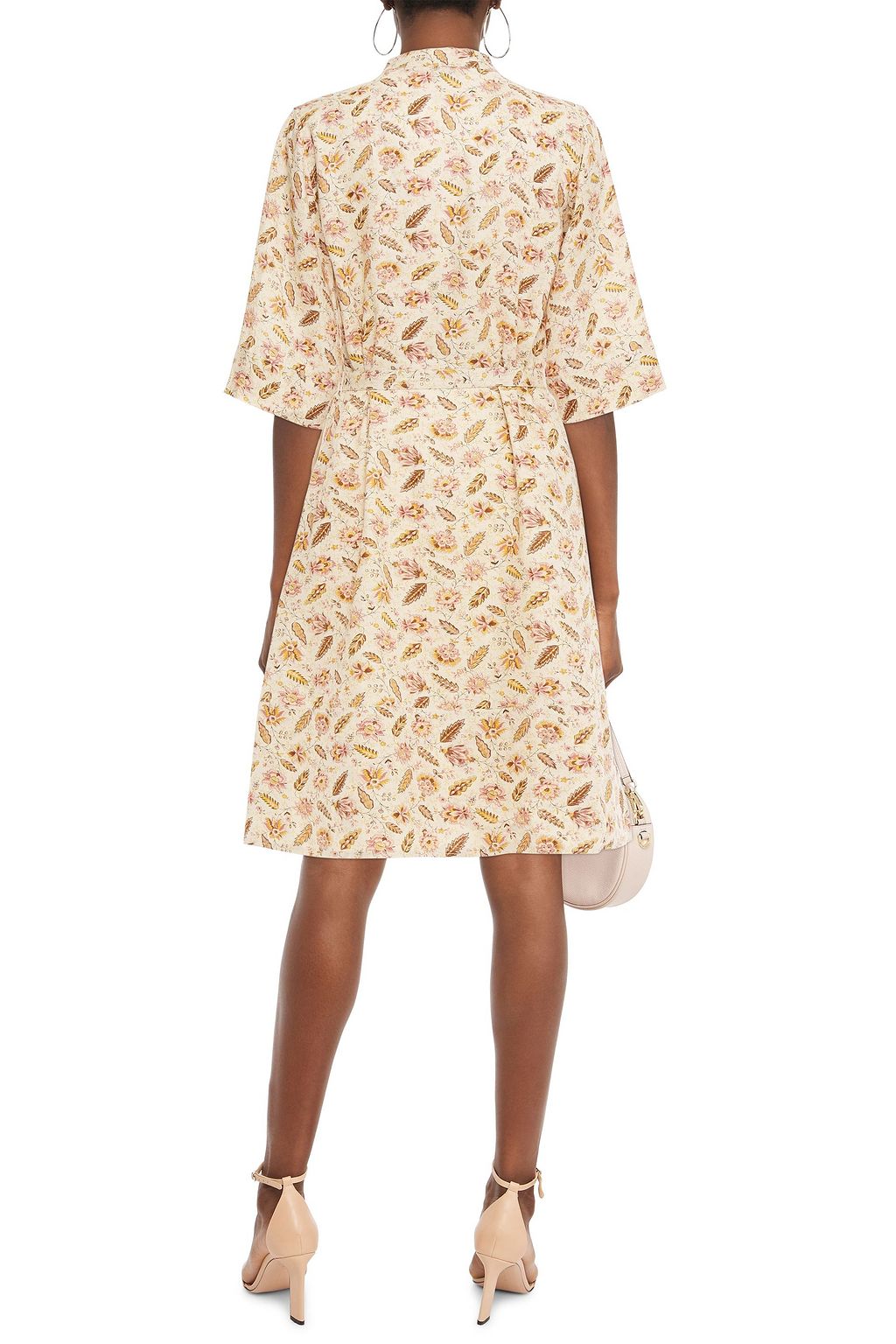 VANESSA BRUNO Nova printed linen dress