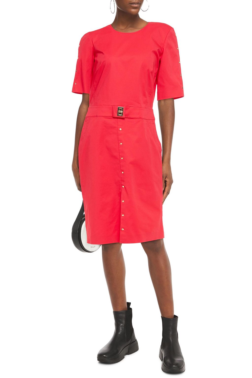 BOUTIQUE MOSCHINO Stretch-cotton dress