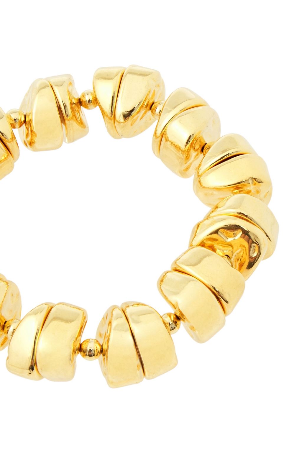 KENNETH JAY LANE 22-karat gold-plated bracelet