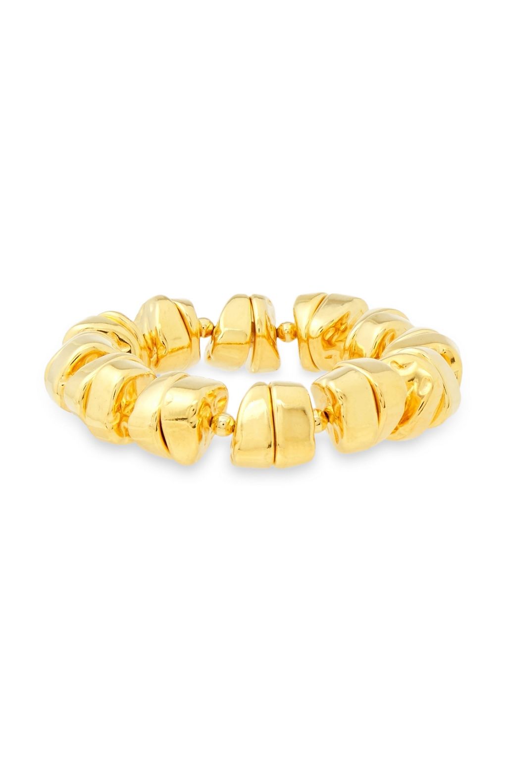 KENNETH JAY LANE 22-karat gold-plated bracelet
