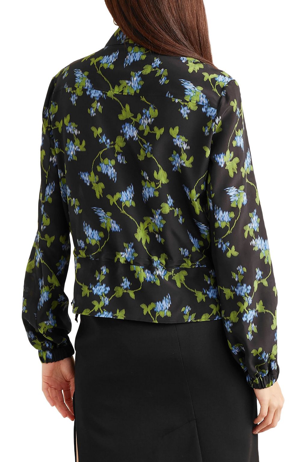 ALTUZARRA Terese floral-print silk crepe de chine blouse
