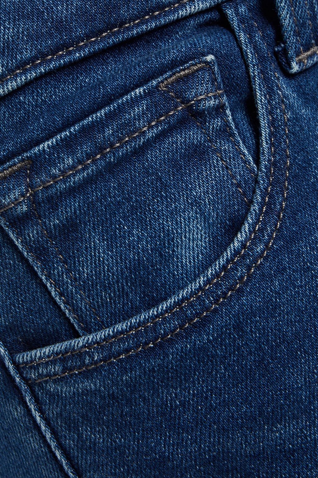 J BRAND High-rise slim-leg jeans