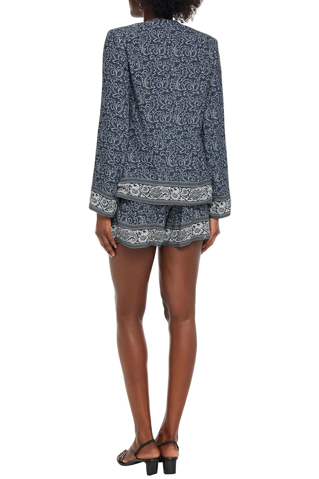 VANESSA BRUNO Printed crepe jacket