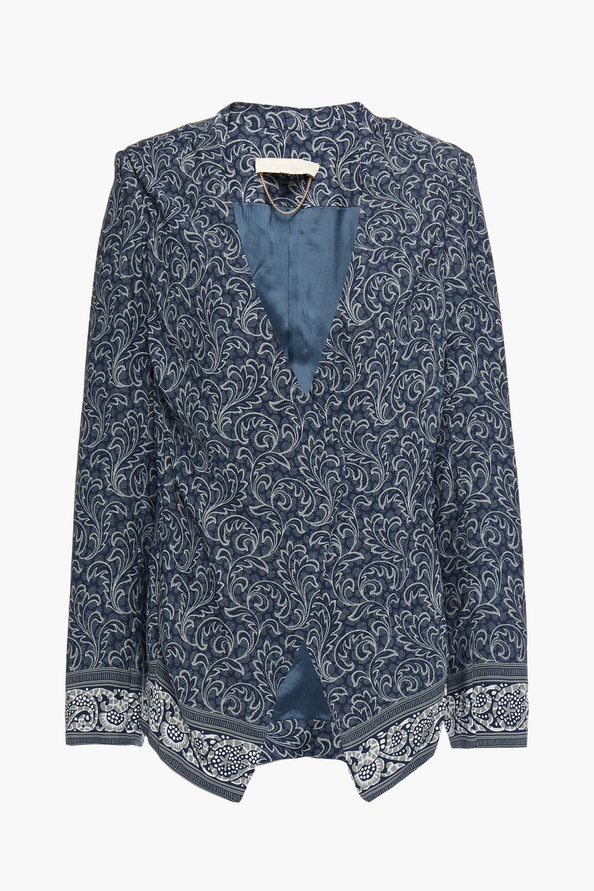 VANESSA BRUNO Printed crepe jacket
