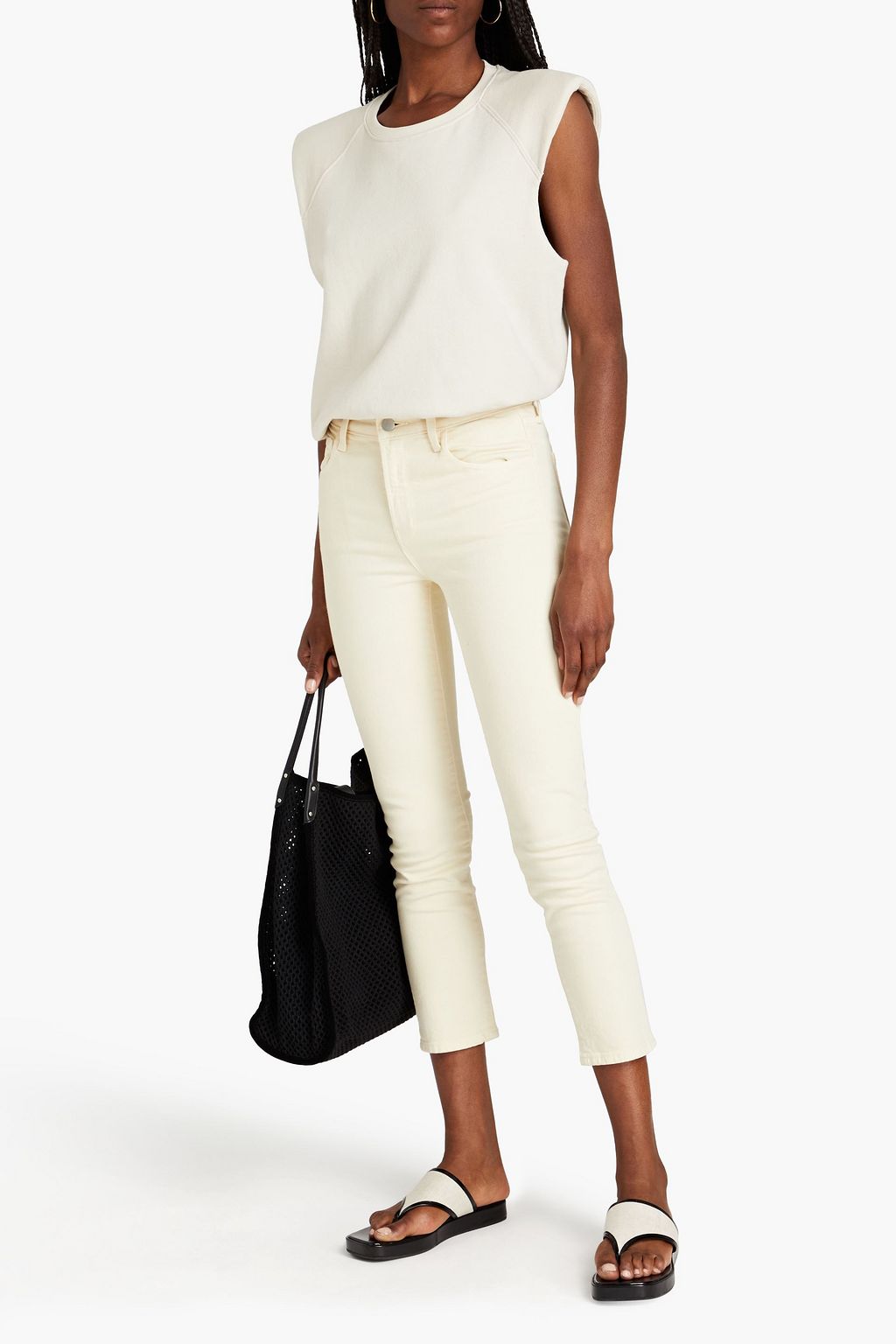 J BRAND コットン混コーデュロイ スキニー パンツ