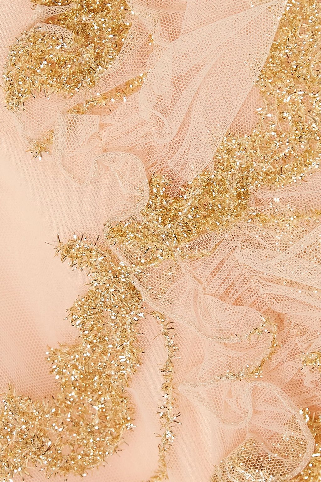 SIMONE ROCHA Ruffled sequined tulle dress
