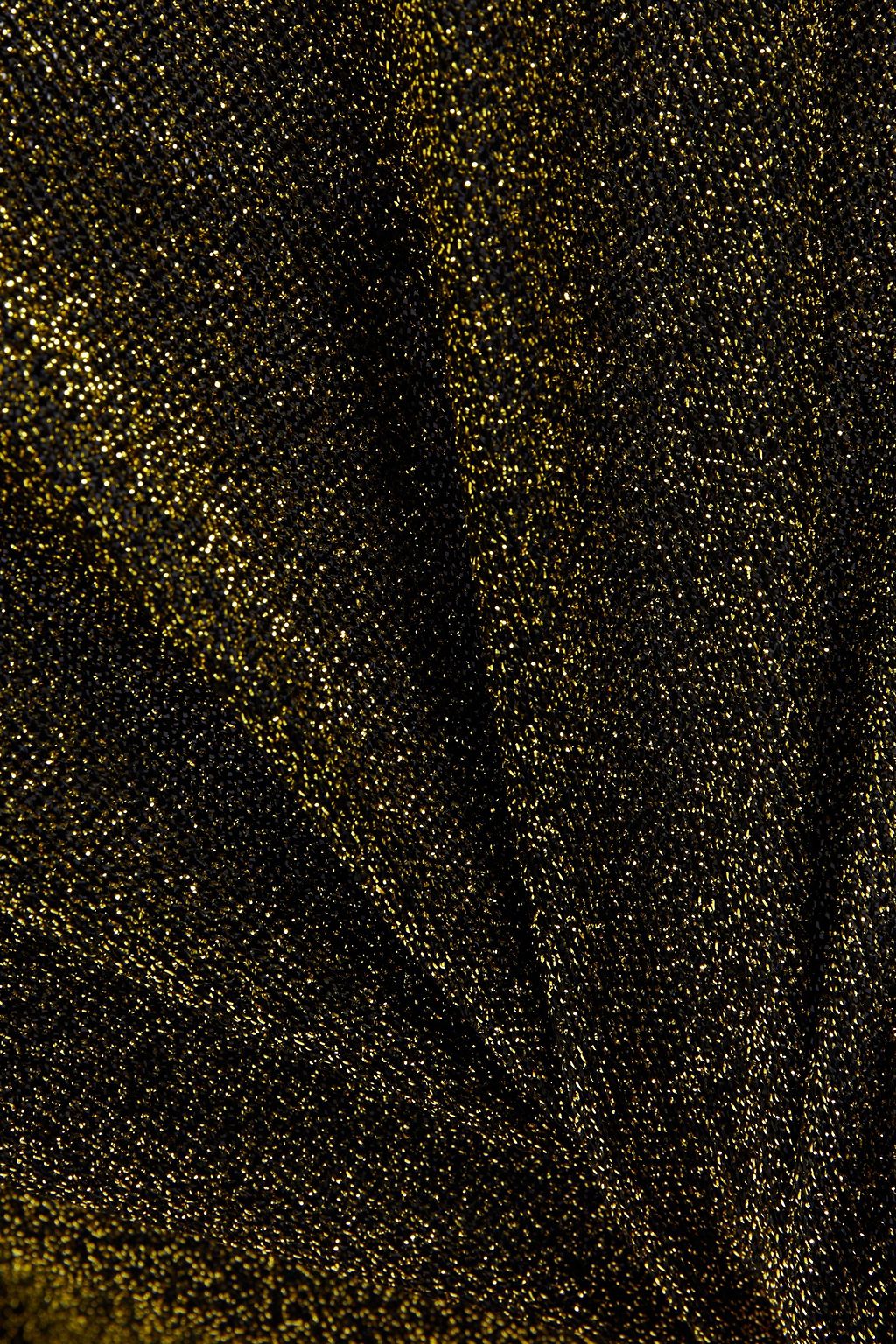 MISSONI Metallic crochet-knit sweater