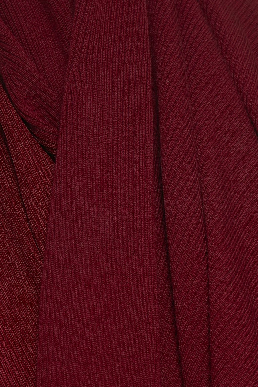 MISSONI Wrap-effect wool-blend sweater