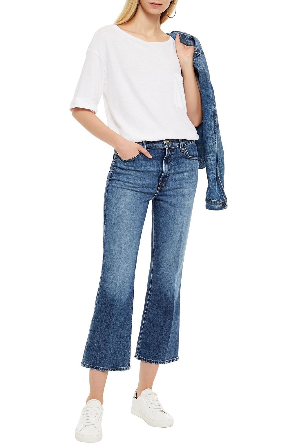 J BRAND Julia high-rise kick-flare jeans
