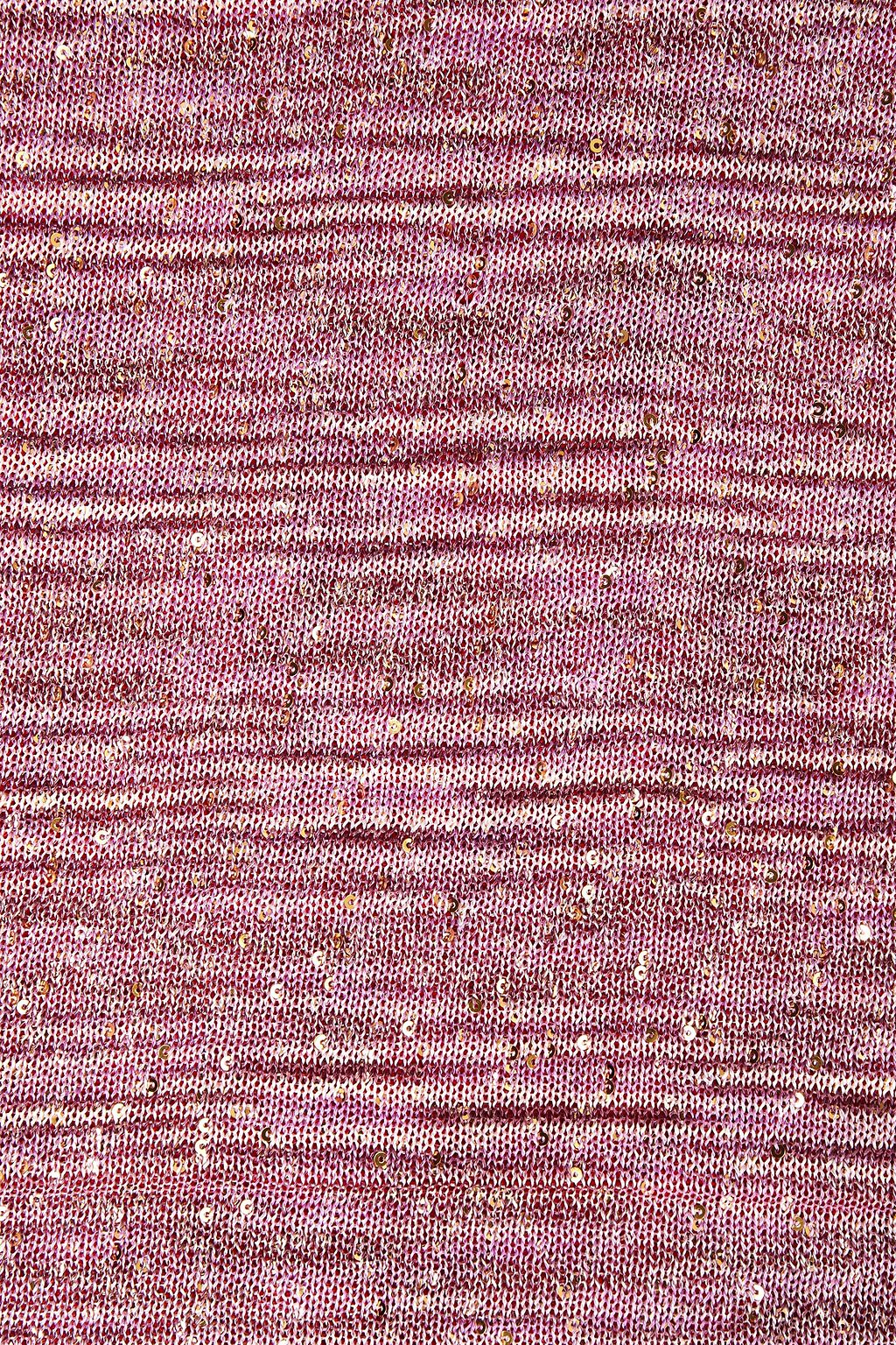 MISSONI Sequin-embellished space-dyed knitted scarf