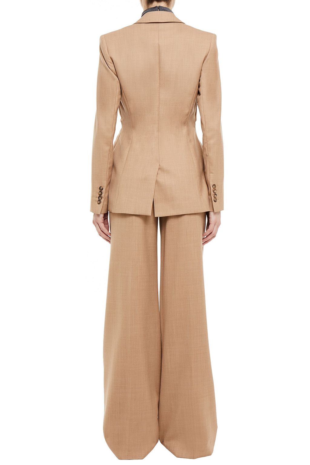 GABRIELA HEARST Grant tie-front wool-blend blazer