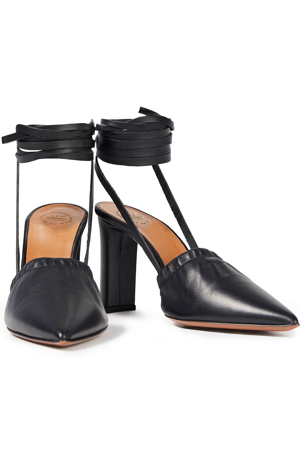 ATP ATELIER Maida leather pumps