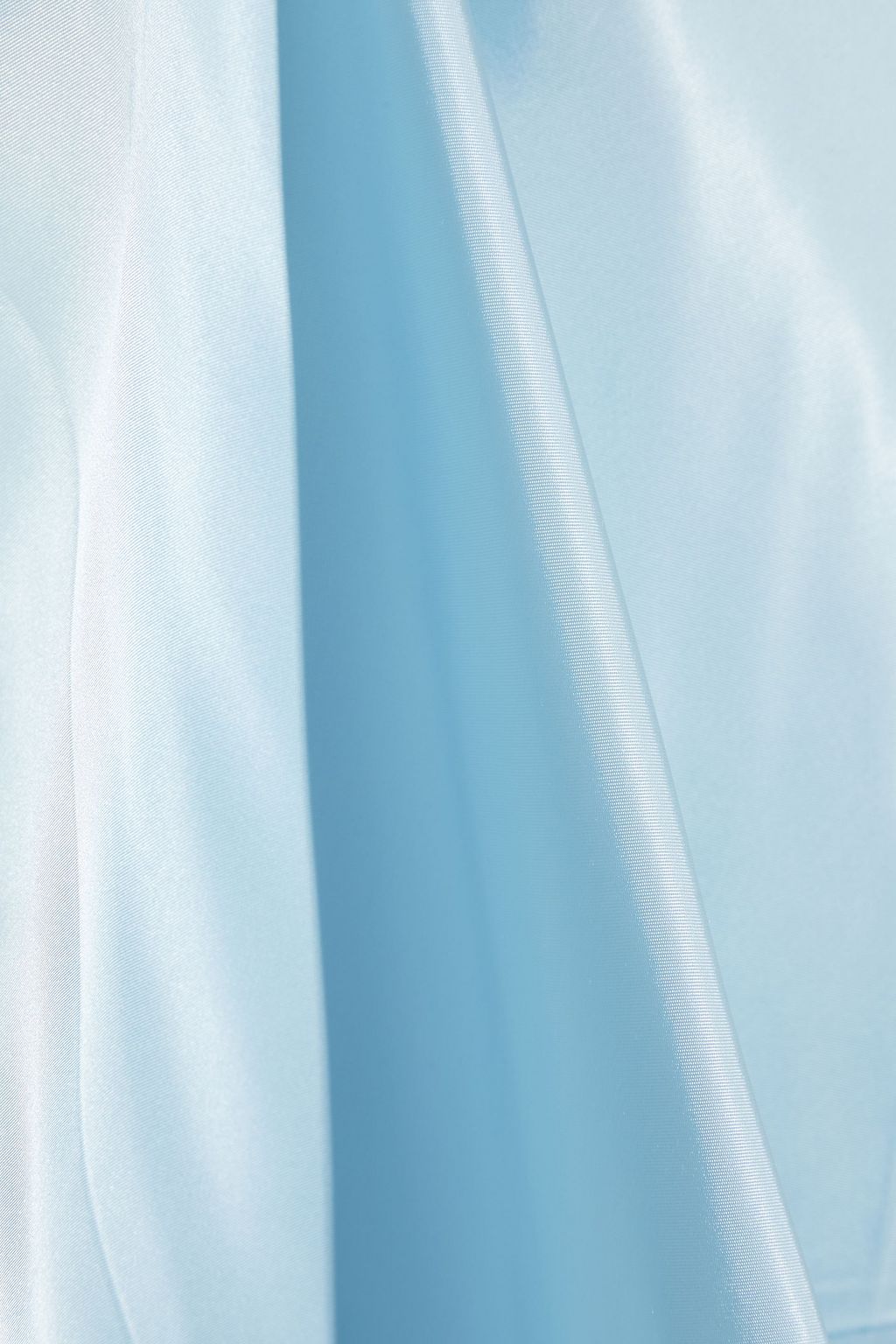 HELMUT LANG Pleated satin top
