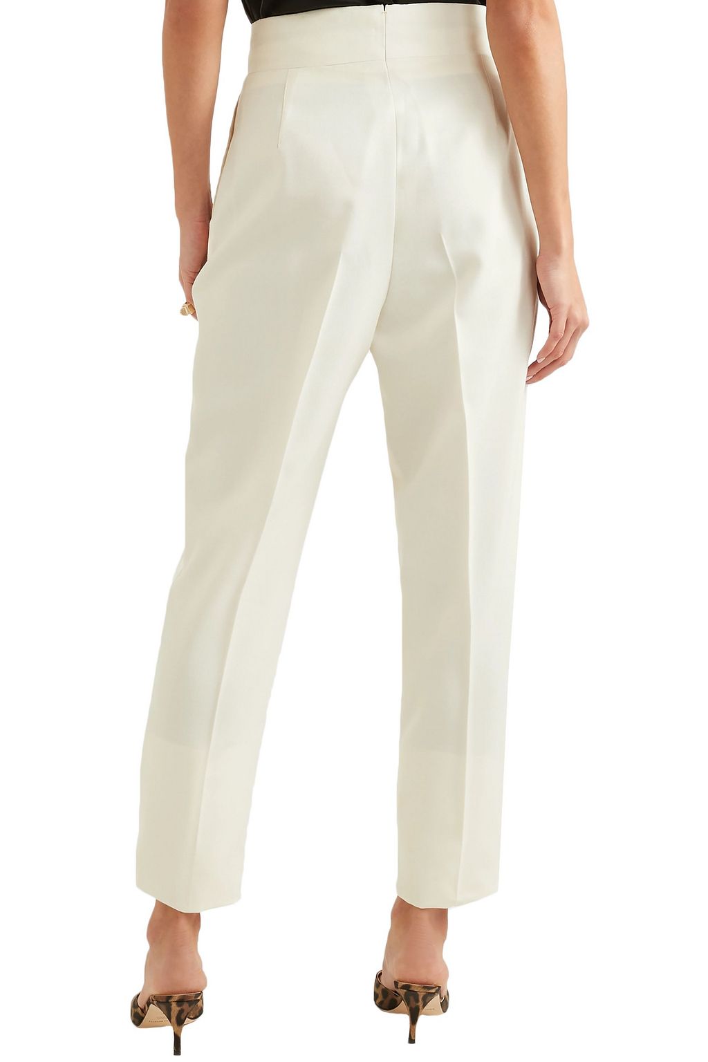 GIULIVA HERITAGE Dorothea wool-twill tapered pants