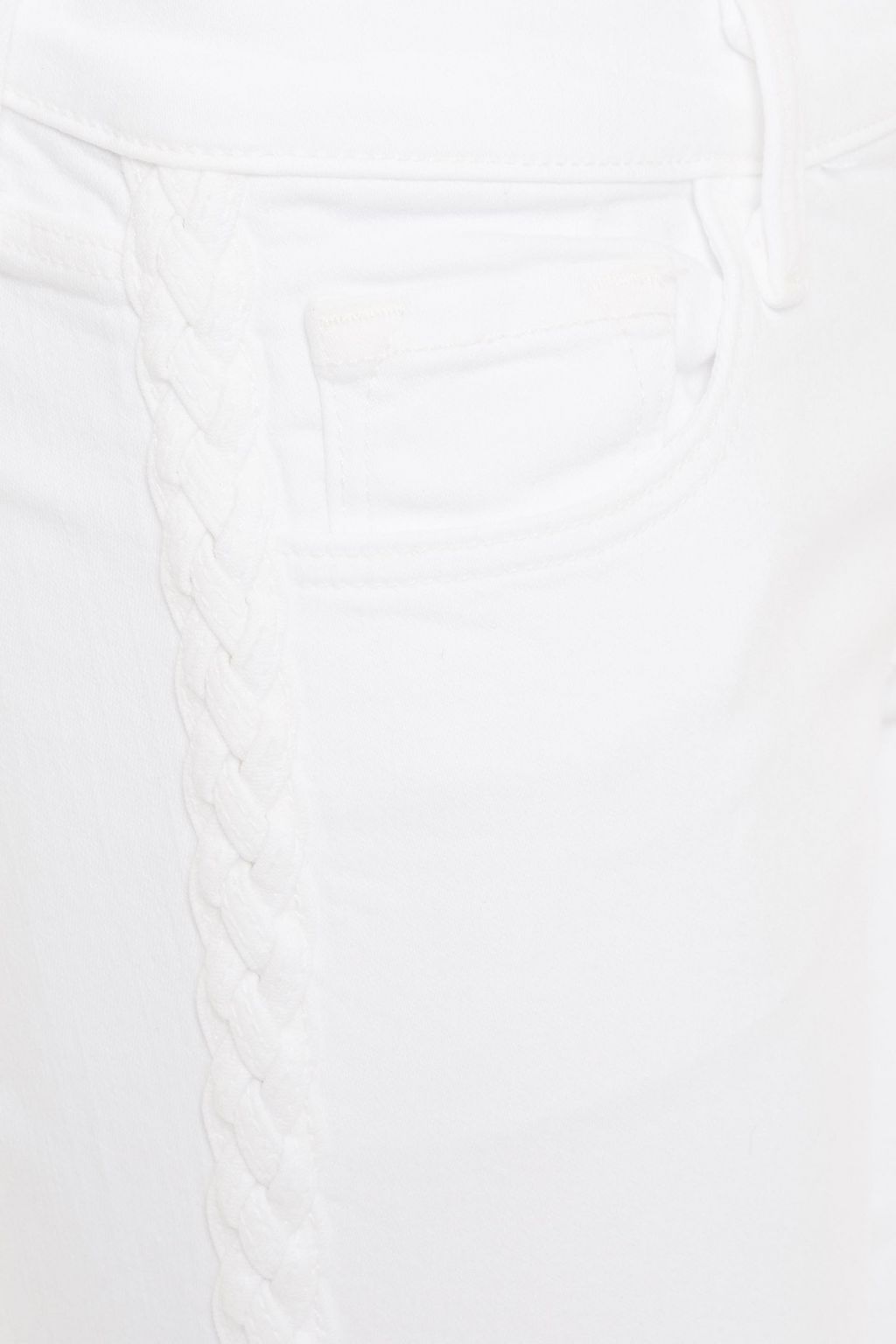 J BRAND Cropped low-rise skinny jeans