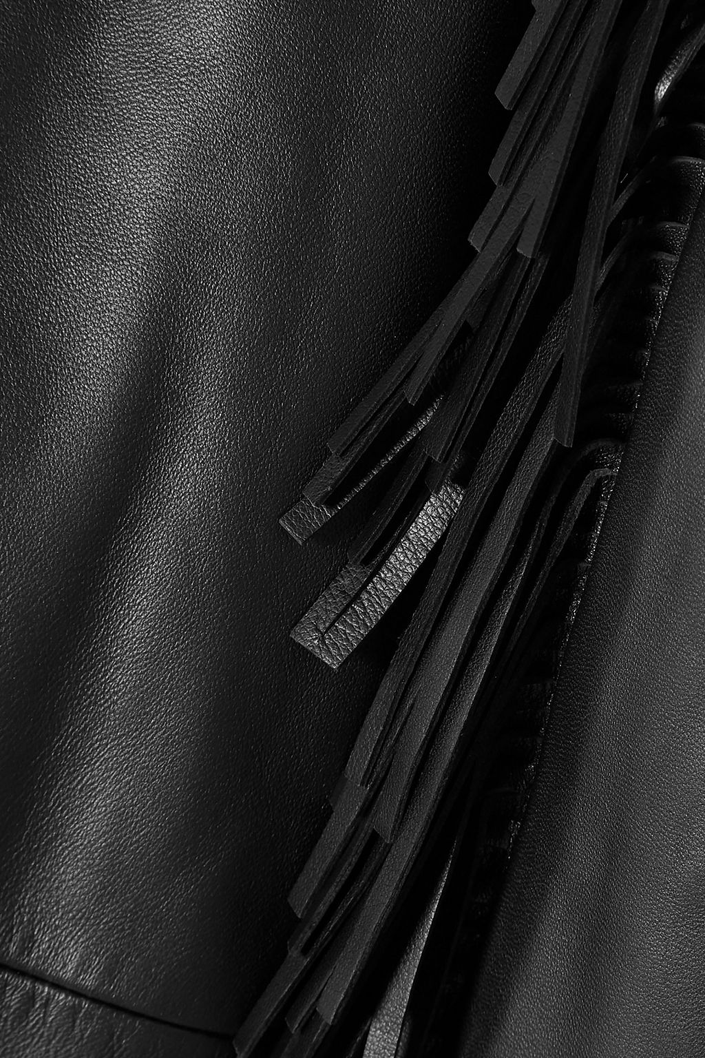 ALTUZARRA Dickson fringed leather trench coat