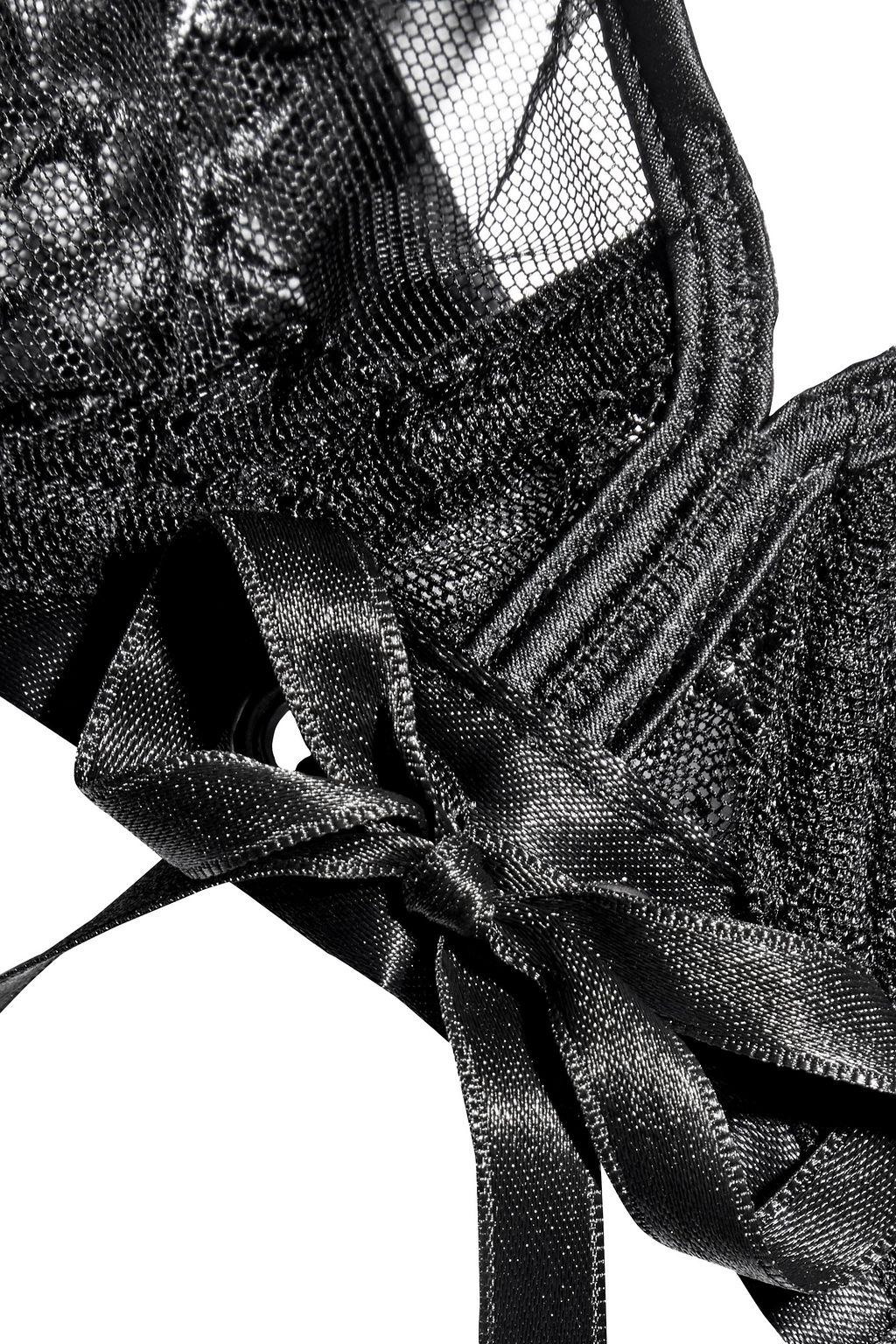 SIMONE PÉRÈLE 1948 satin-trimmed embroidered tulle underwired bra