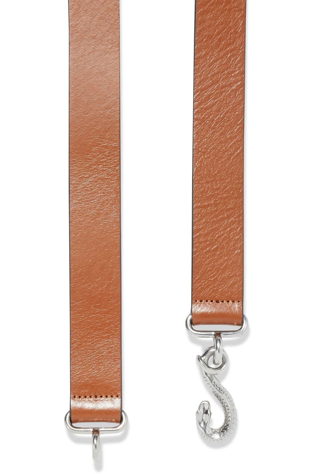 RAG & BONE Swinger textured-leather belt
