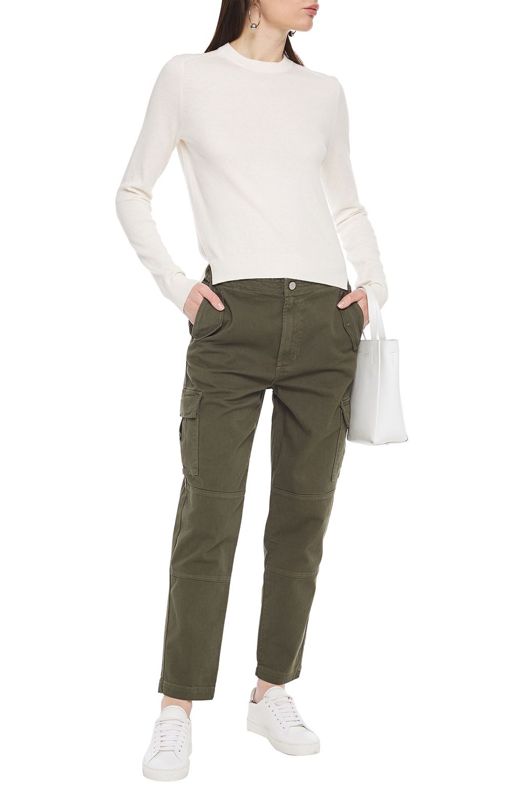 J BRAND High-rise tapered jeans
