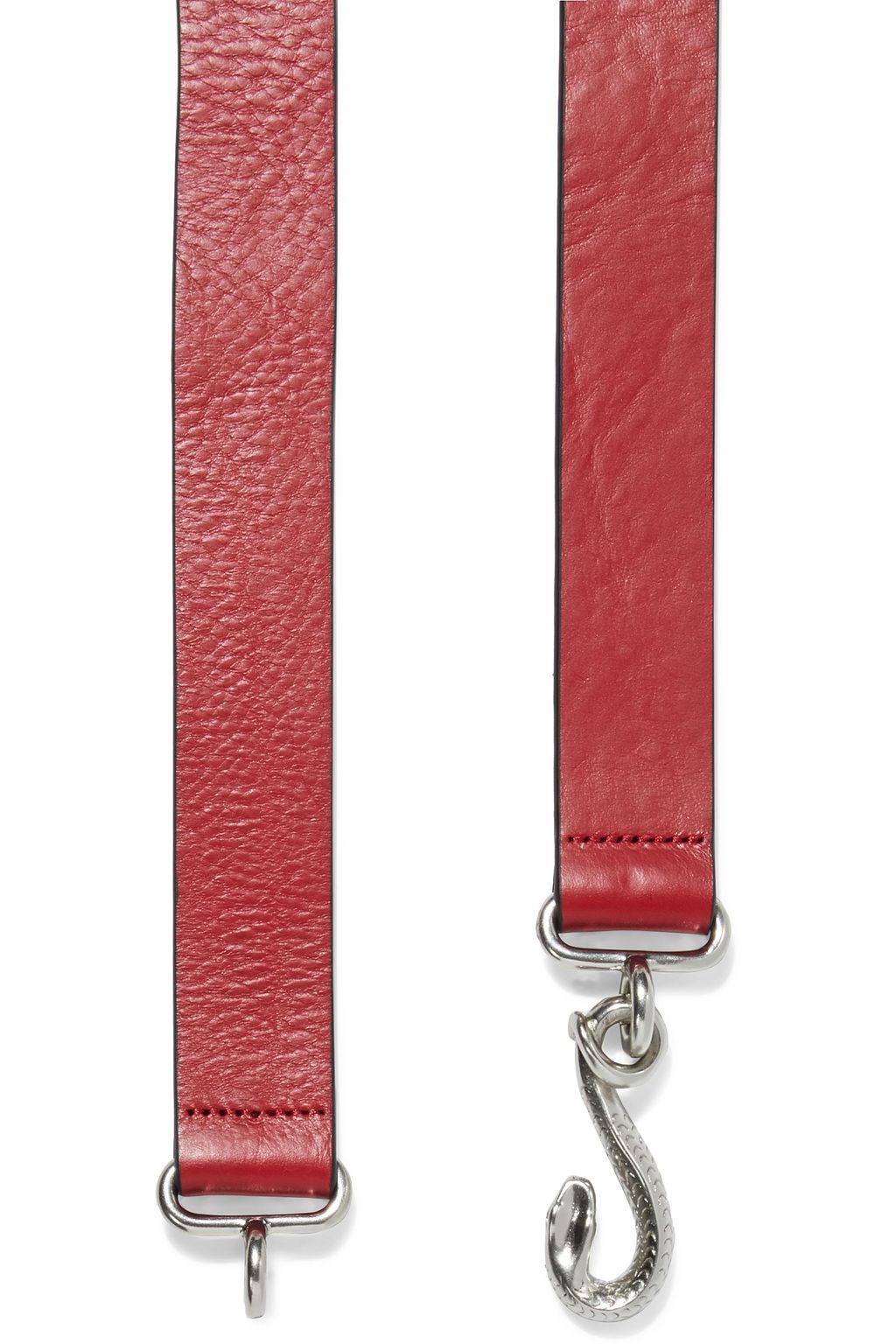 RAG & BONE Swinger textured-leather belt