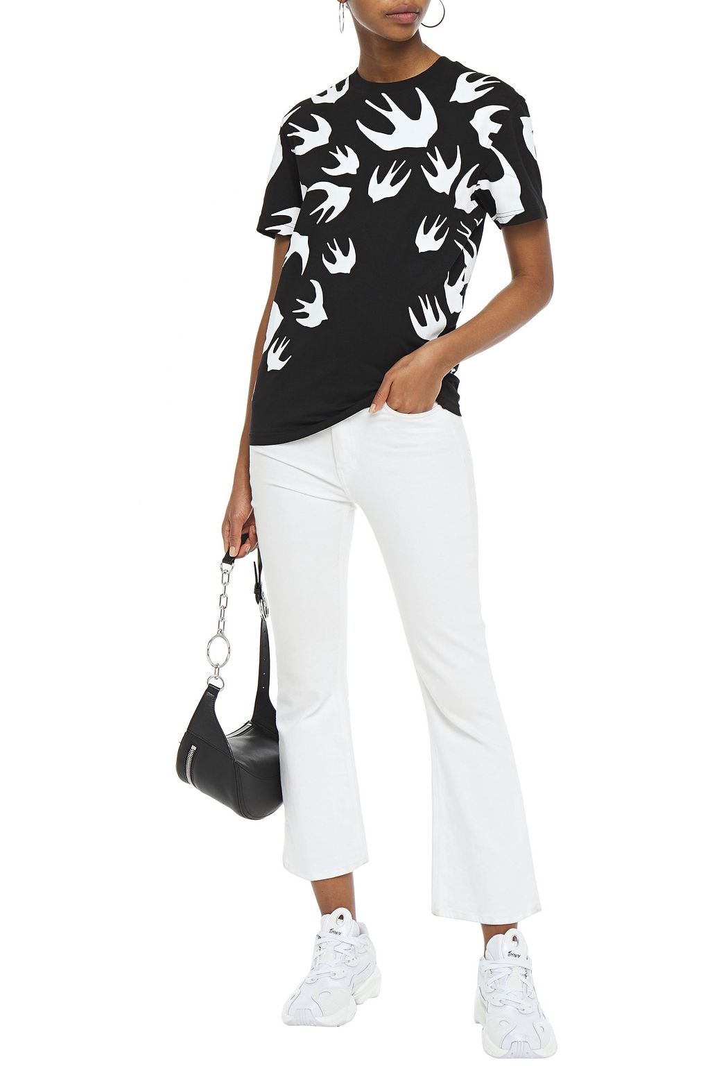 MCQ ALEXANDER MCQUEEN Printed cotton-jersey T-shirt