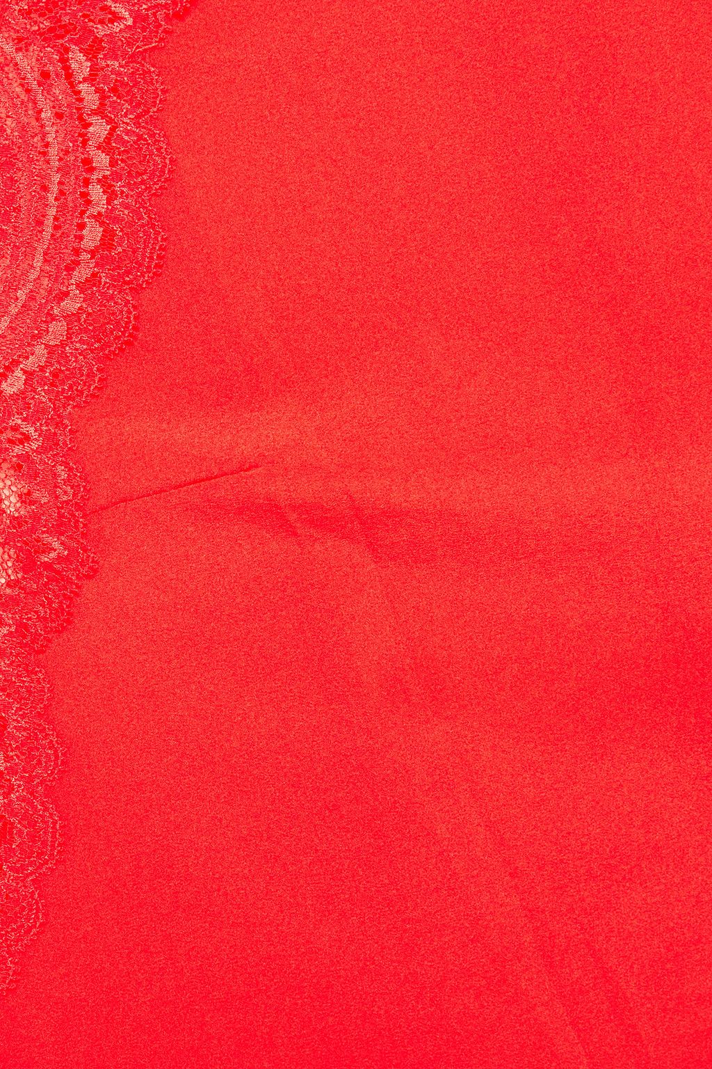 WACOAL Lace-trimmed stretch-crepe de chine chemise
