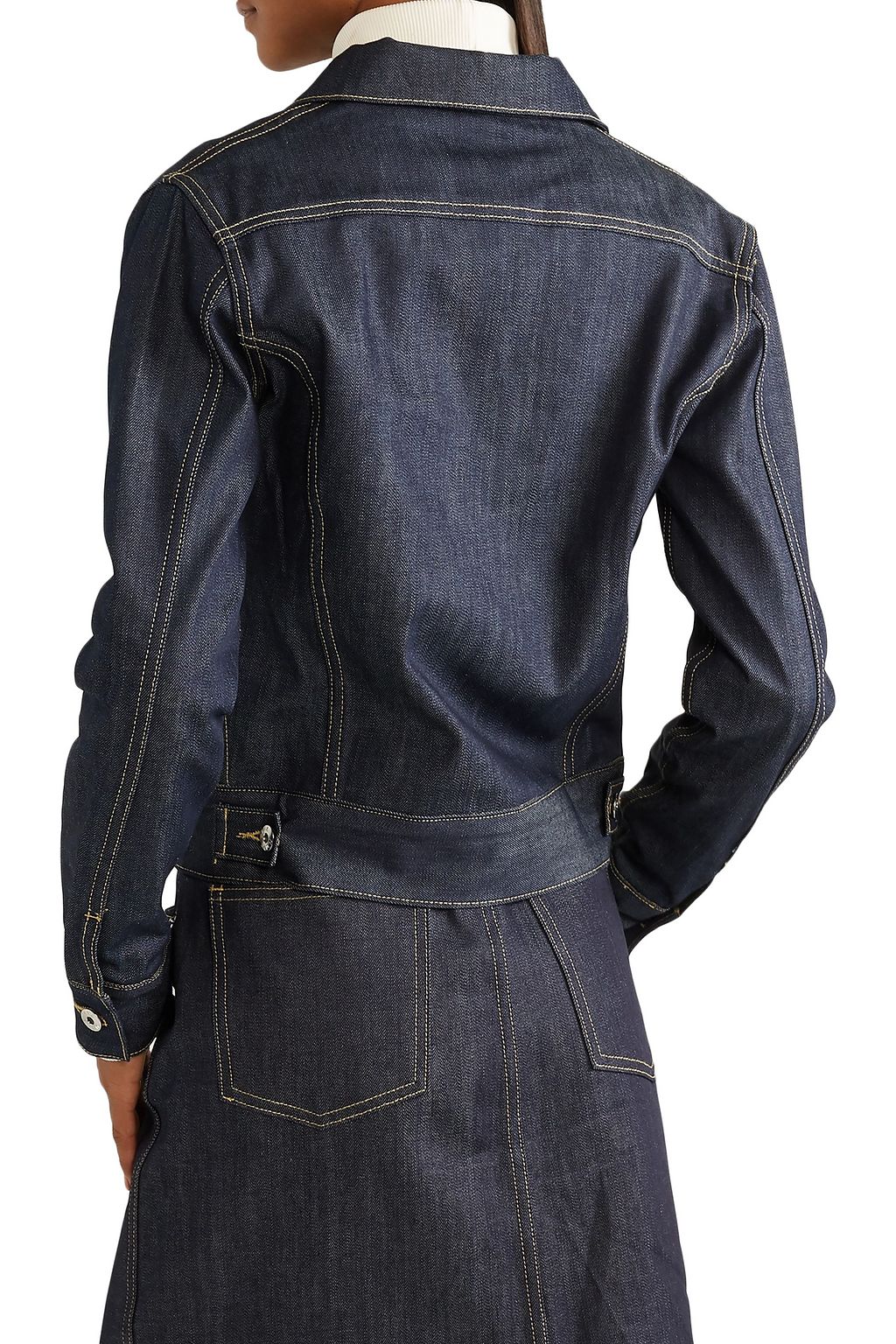 EVE DENIM Kaila cropped denim jacket