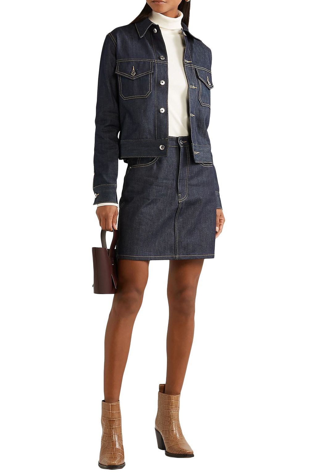 EVE DENIM Kaila cropped denim jacket