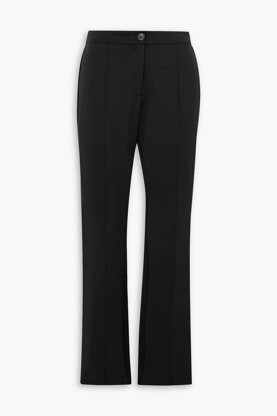 Caes Scuba Flared Pants In Black