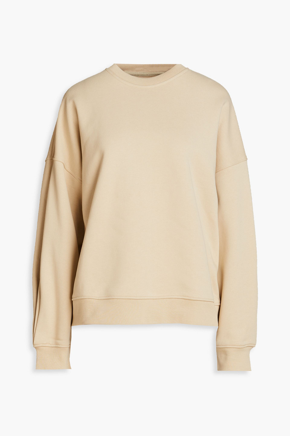 Caes Cotton-fleece Sweatshirt In Neutral