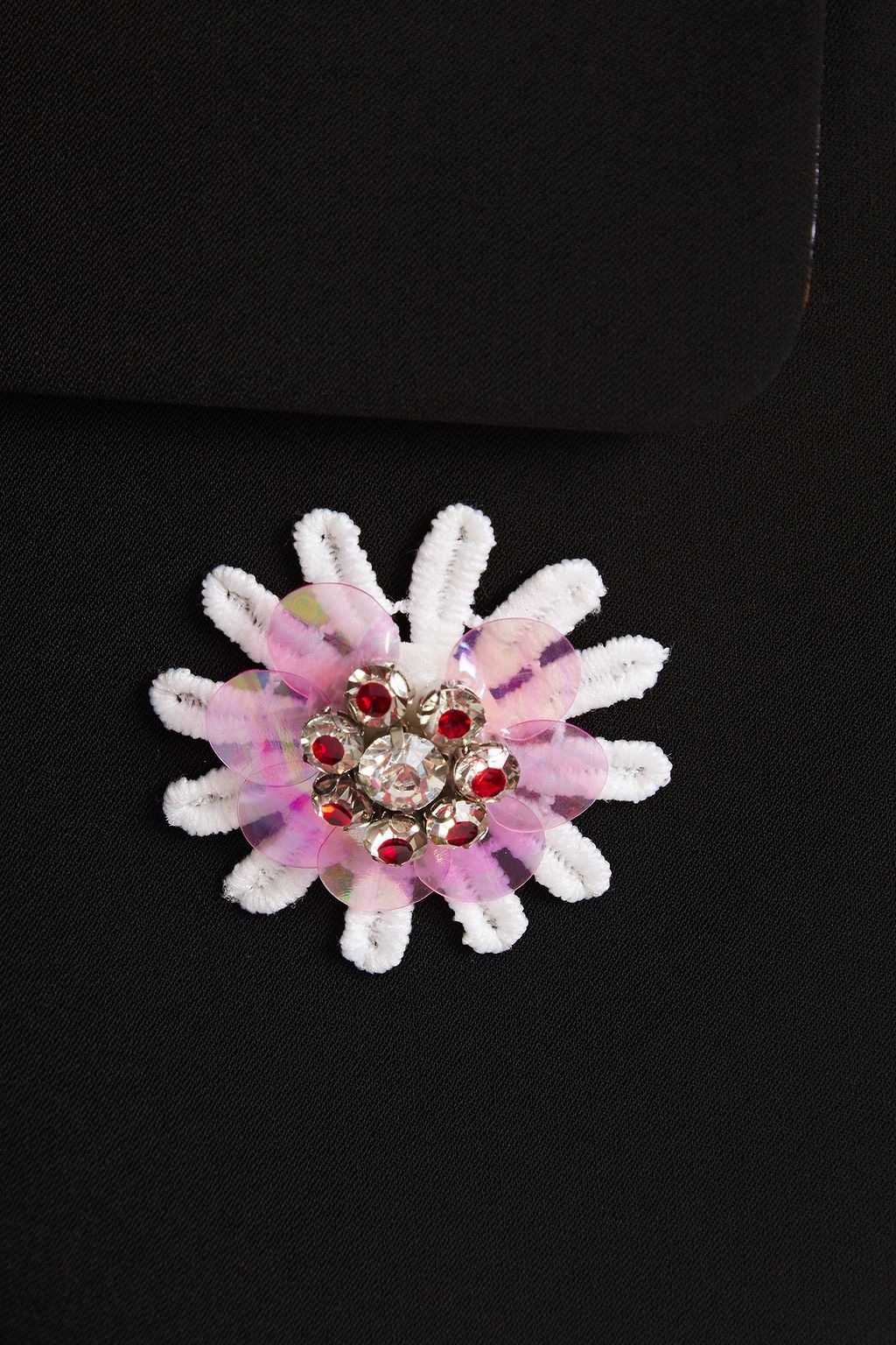 BOUTIQUE MOSCHINO Embellished cady blazer
