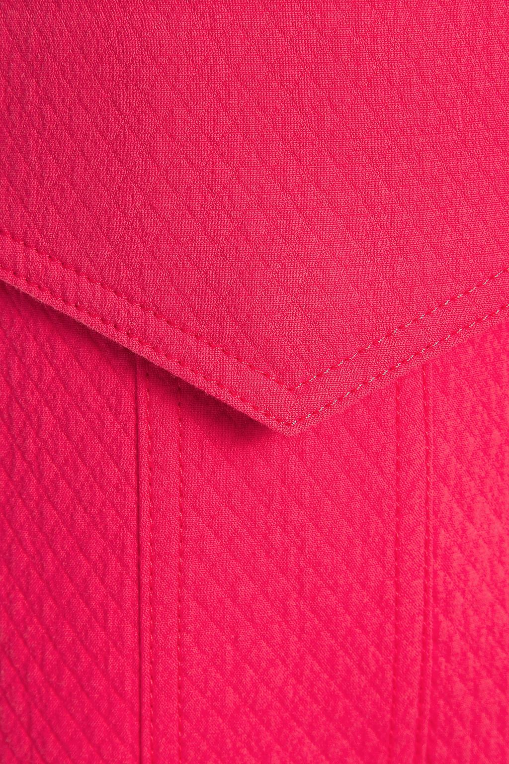 BOUTIQUE MOSCHINO Cotton-blend matelassé mini skirt